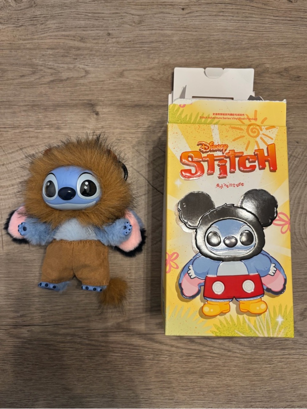 Authentic POP MART Disney Stitch SIMBA Adventure Series Plush Pendant Confirmed